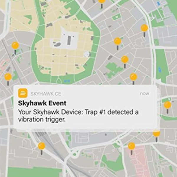 Skyhawk Kiwi detection alert on phone