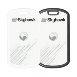 Skyhawk Kiwi in black and white