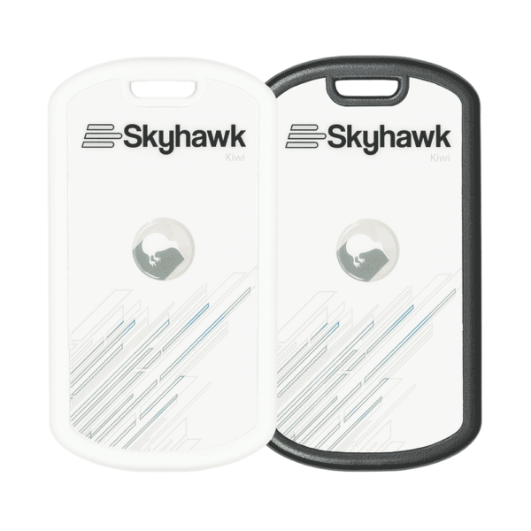 Skyhawk Kiwi in black and white