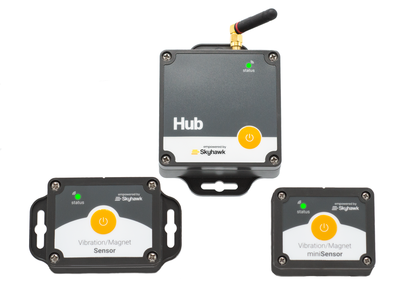 hub-and-sensor-images Skyhawk hub, sensor and mini sensor
